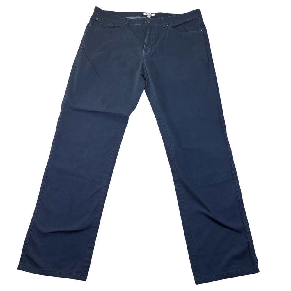 Peter Millar Jeans Mens 35x30 Blue Dark Wash Regular Straight Denim Pants Casual